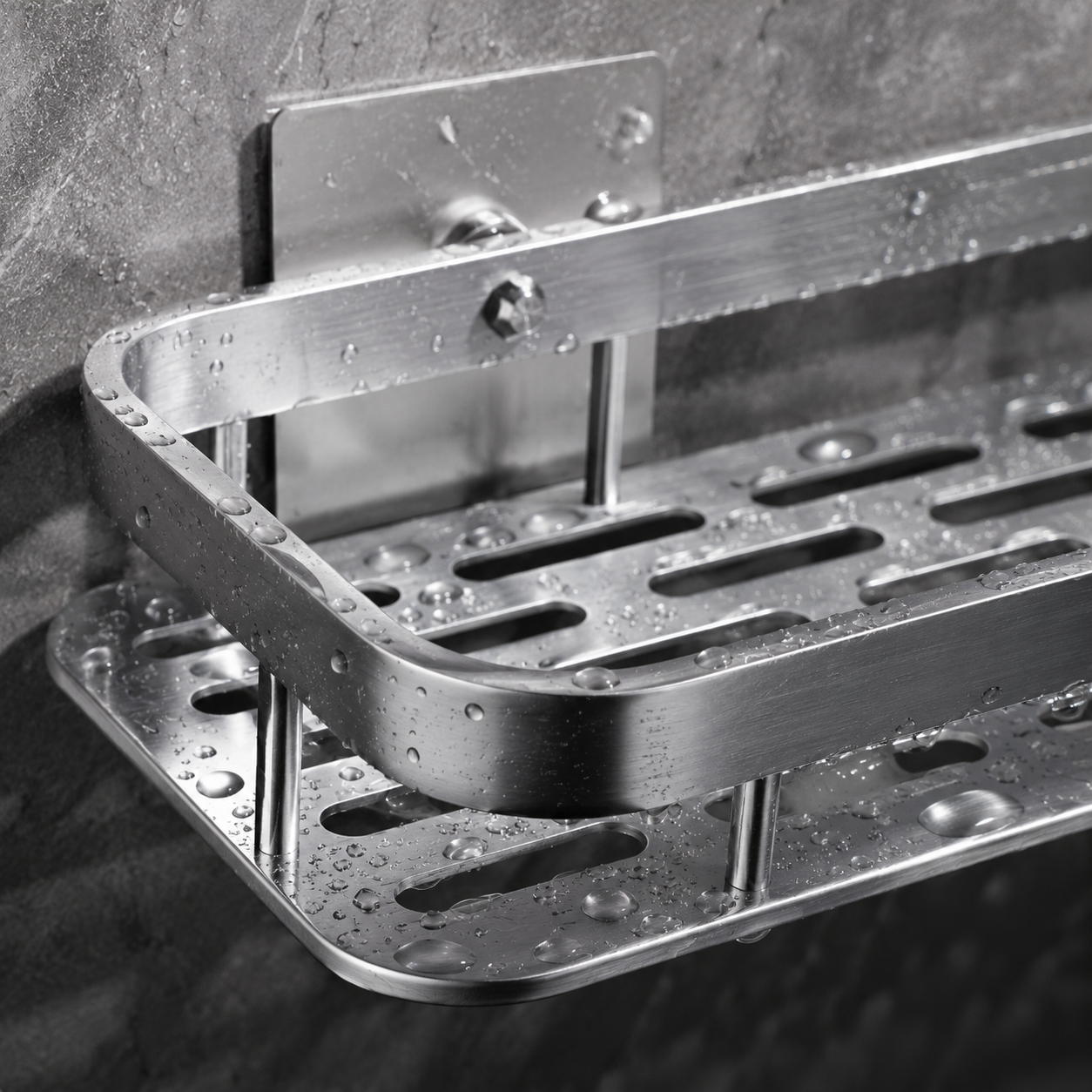 Serenity Series Aluminum Shower Shelves