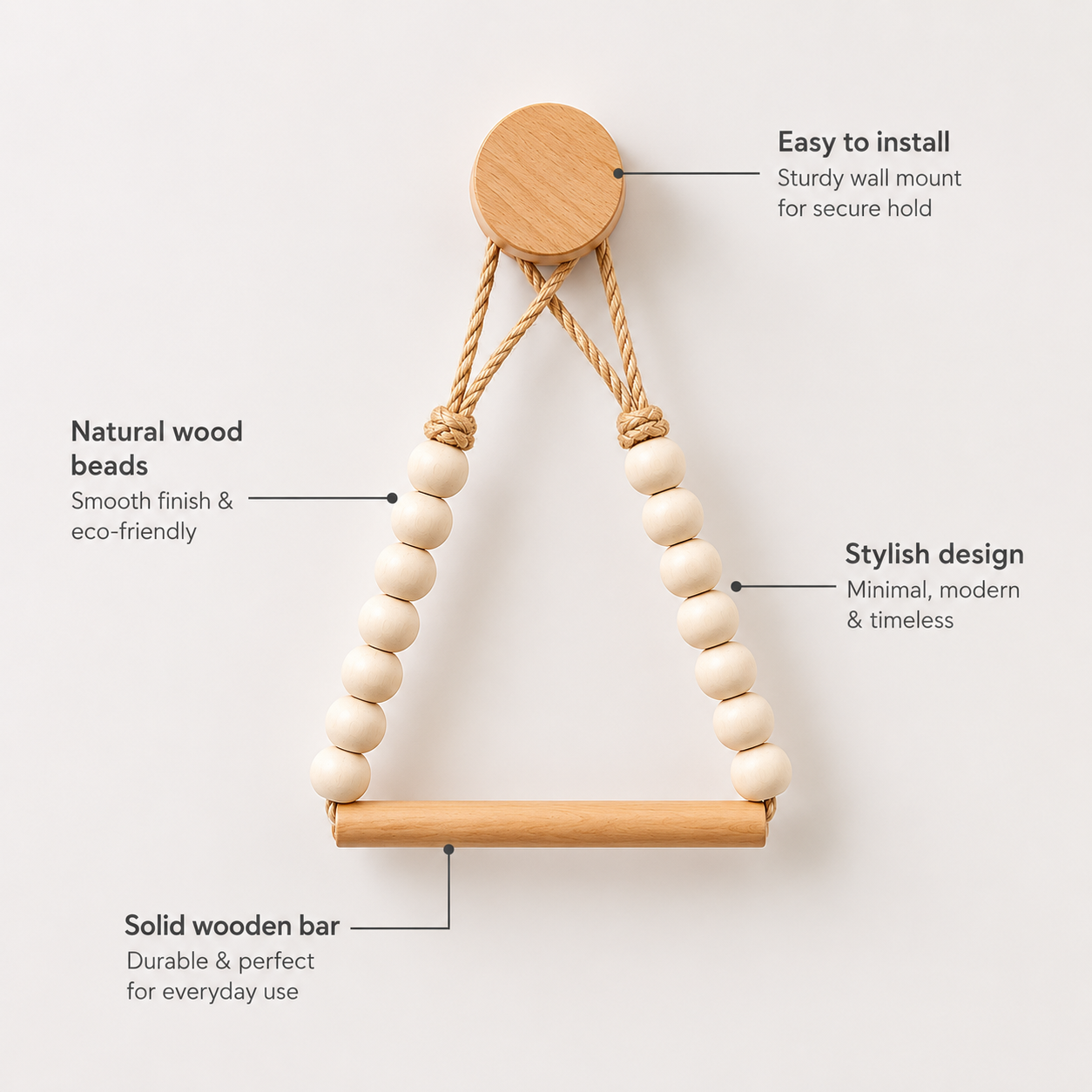 Boho Toilet Roll Holder