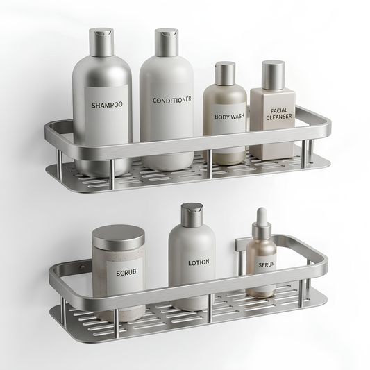 Serenity Aluminum Shower Shelves