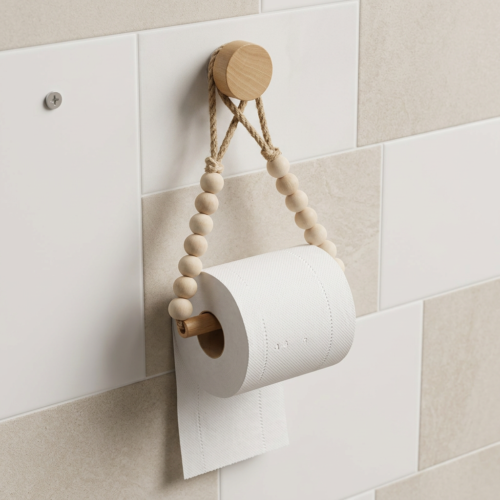 Boho Toilet Roll Holder